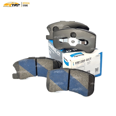 DB1380GCT Bố Thắng - Má Phanh TRƯỚC Toyota WIGO 17- Bendix - USA