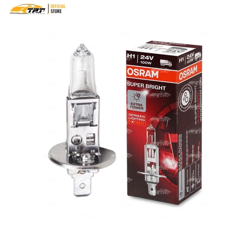 62241SB Bóng Đèn Halogen Tiêu Chuẩn H1 [24V - 100W] Hộp = 1c OSRAM - Germany