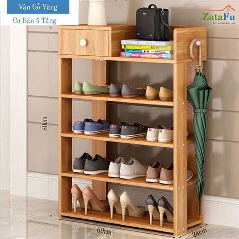 Kệ đựng giày dép gỗ nhiều tầng KGIAY-01