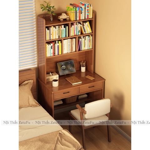 Bàn Làm Việc Gỗ MDF Thiết Kế Hiện Đại Nhiều Ngăn Chứa Đồ BLV-163 ZataFu