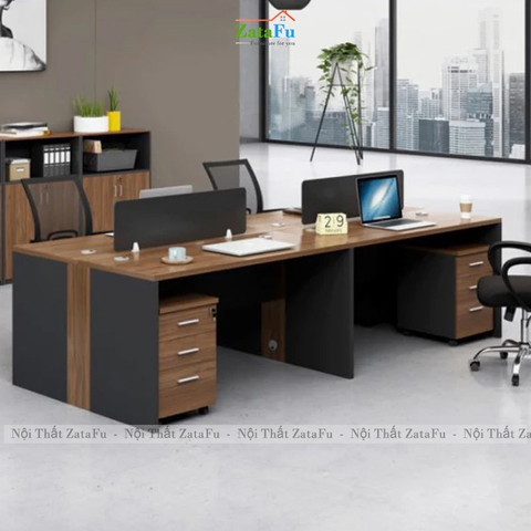 Bàn Làm Việc Chất Liệu Gỗ MDF Kế Hợp Ngăn Kéo Để Đồ Có Thể Di Chuyển BLV-167 ZataFu