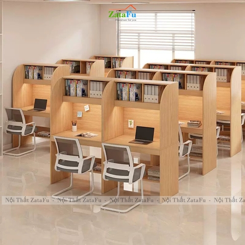 Bàn Học Khép Kín Cho Học Sinh, Sinh Viên Học Tập Không Bị Làm Phiền BLV-140 ZataFu