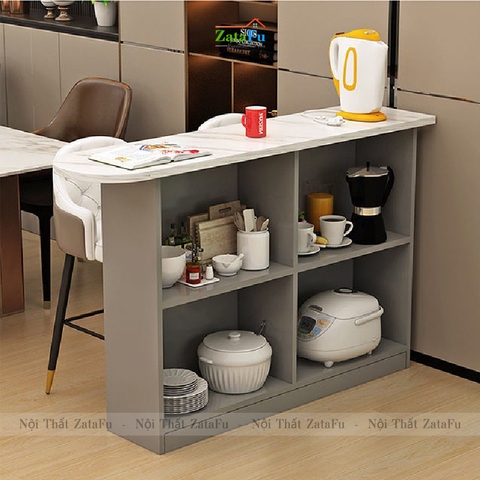 Bàn Bếp Đa Năng Làm Bàn Ăn Kệ Đựng Đồ Dùng Nhà Bếp BAGD-02