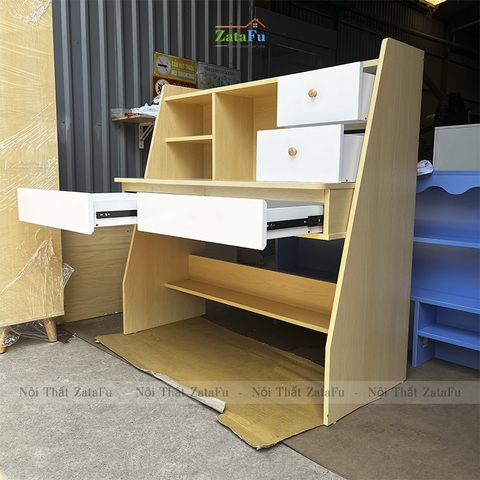 Bàn học, bàn làm việc chân hình thang mẫu 2 BLV-83