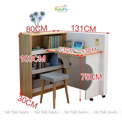 Bàn học bàn vi tính di động BLV-72