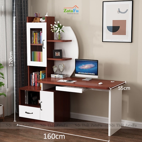 Bàn Học Bàn Vi Tính Hình Cánh Buồm BLV-74