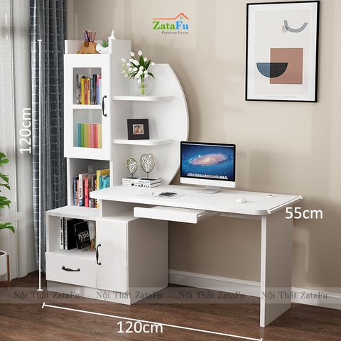 Bàn Học Bàn Vi Tính Hình Cánh Buồm BLV-74