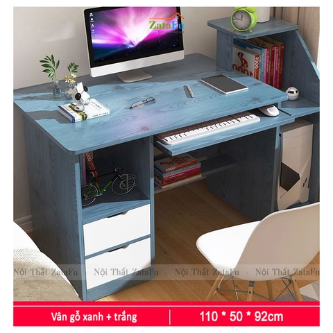 Bàn học bàn vi tính thiết kế hiện đại BLV-71