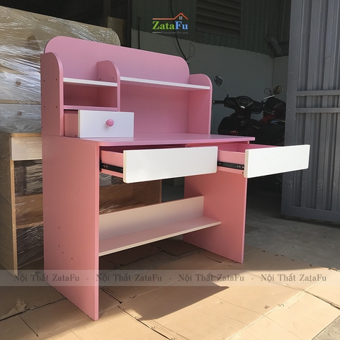 Bàn Học Cho Bé Thiết Kế Có Ngăn Đựng Sách BLV-01