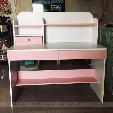 Bàn Học Cho Bé Thiết Kế Có Ngăn Đựng Sách BLV-01
