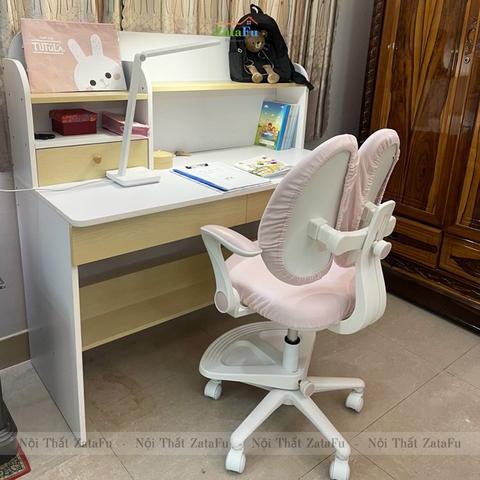 Bàn Học Cho Bé Thiết Kế Có Ngăn Đựng Sách BLV-01
