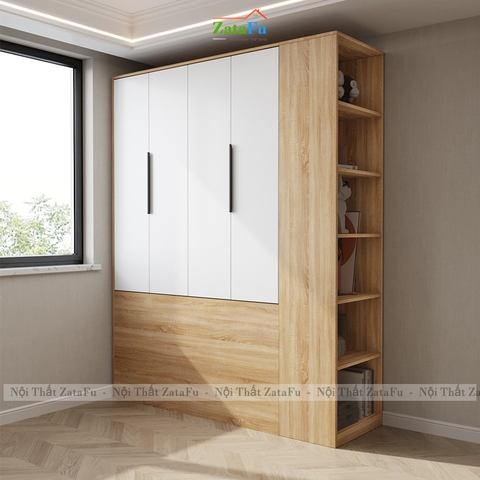 Giường Đa Năng Kết Hợp Tủ Quần Áo Bàn Học Tiện Lợi GG-79 ZataFu