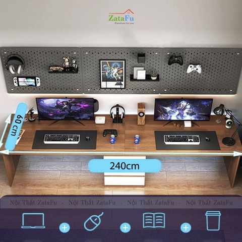 Bàn Đôi Chơi Game, Làm Việc 2 Người Ngồi BLV-103 ZataFu