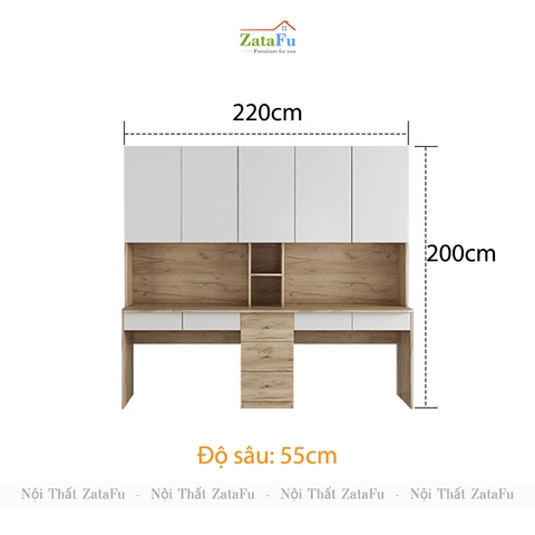 Bàn Làm Việc 2 Người Bàn Đôi Cho Bé BLV-109