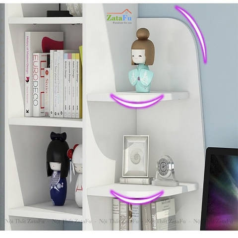 Bàn Làm Việc Thiết Kế Hình Cánh Buồm BLV-125