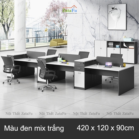 Bàn Làm Việc Văn Phòng Ngăn Kéo Có Khóa Thiết Kế Module BLV-98