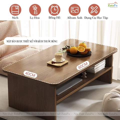 Bàn Ngồi Bệt Kiểu Nhật Làm Bàn Trà Bàn Học Ngội Bệt BLV-123