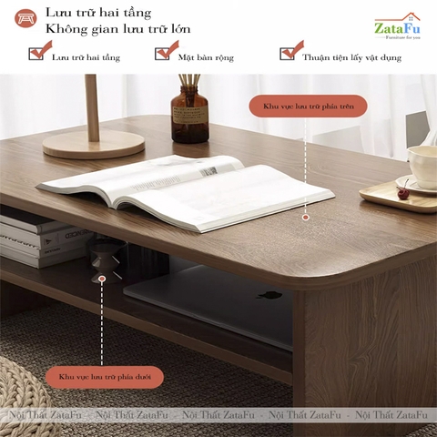 Bàn Ngồi Bệt Kiểu Nhật Làm Bàn Trà Bàn Học Ngội Bệt BLV-123