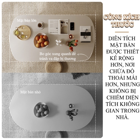 Bàn Trà SoFa Phòng Khách 2 Tầng Thiết Kế Hiện Đại Phong Cách Bắc Âu Gỗ MDF BSF-34 ZataFu