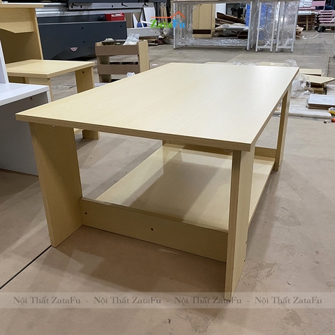 Bàn sofa gỗ 2 tầng thiết kế đơn giản BSF-03