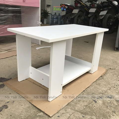 Bàn sofa gỗ 2 tầng thiết kế đơn giản BSF-03