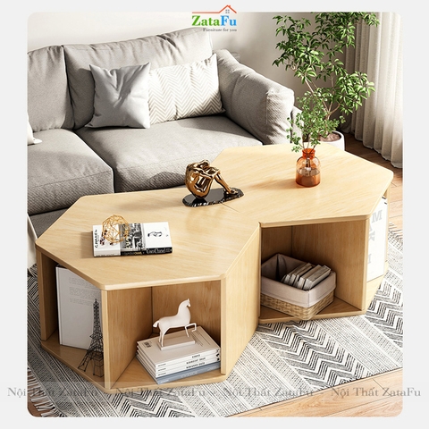 Bàn trà sofa hình lục giác phong cách tùy chỉnh hiện đại BSF-19