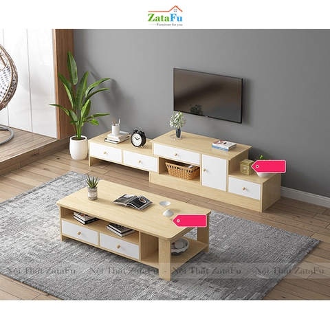 Bàn sofa giá rẻ thiết kế 4 ngăn kéo BSF-18