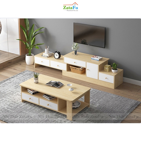 Bàn sofa giá rẻ thiết kế 4 ngăn kéo BSF-18