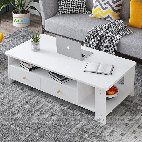 Bàn sofa giá rẻ thiết kế 4 ngăn kéo BSF-18