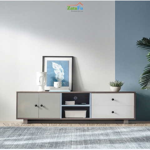 Kệ tivi phòng khách phong cách năng động KTV-09