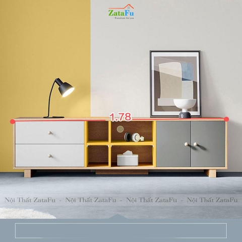 Kệ tivi phòng khách phong cách năng động KTV-09