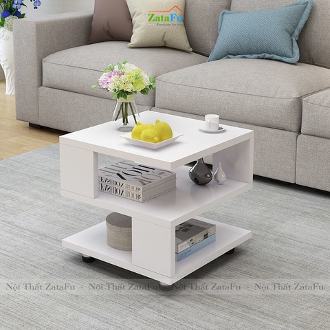 Bàn sofa bàn để đầu giường chân inox BSF-10