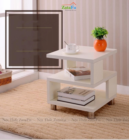 Bàn sofa bàn để đầu giường chân inox BSF-10