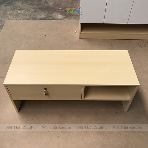Bàn học, bàn làm việc ngồi bệt 1 ngăn kéo có khóa BLV-43