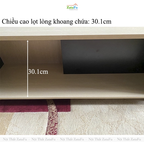 Bàn Trà SoFa Phòng Khách Thiết Kế Đơn Giản Gỗ MDF Lõi Xanh BSF-40 ZataFu