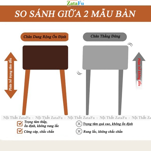 Bàn Trang Điểm Chân Gỗ Tự Nhiên Thiết Kế Nhiều Ngăng Chứa Đồ BTD-30 ZataFu