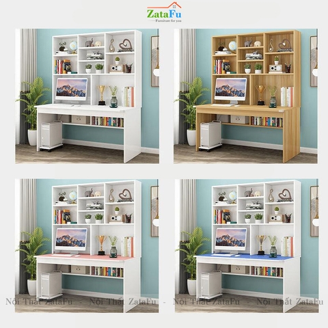 Bàn vi tính liền kệ xinh xắn BLV-50