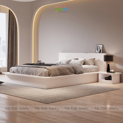 Giường ngủ gỗ công nghiệp cho không gian sang trọng GG-35