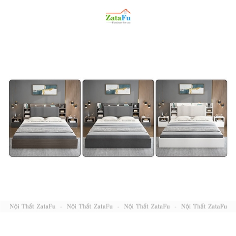 Giường ngủ tích hợp ngăn chứa đồ bên dưới vạt giường GG-37