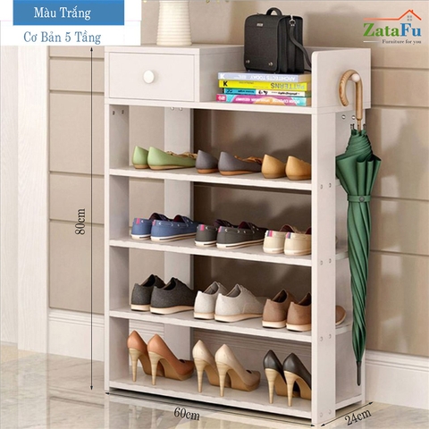 Kệ đựng giày dép gỗ nhiều tầng KGIAY-01