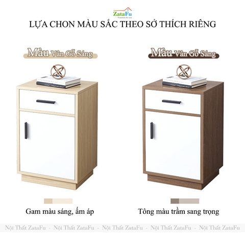 Combo Bàn Trà Sofa, Kệ Tủ Tivi Phòng Khách Thiết Kế Hiện Đại Gỗ MDF BSF-42 ZataFu