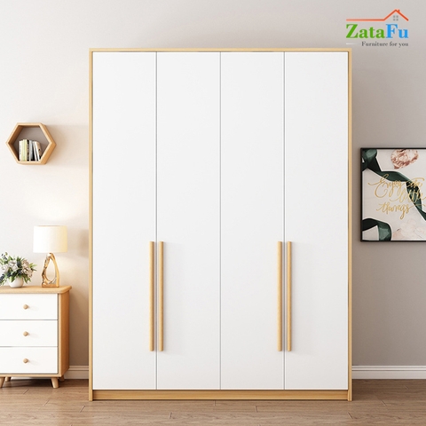 Tủ quần áo 1m8 thiết kế đơn giản TQA-02