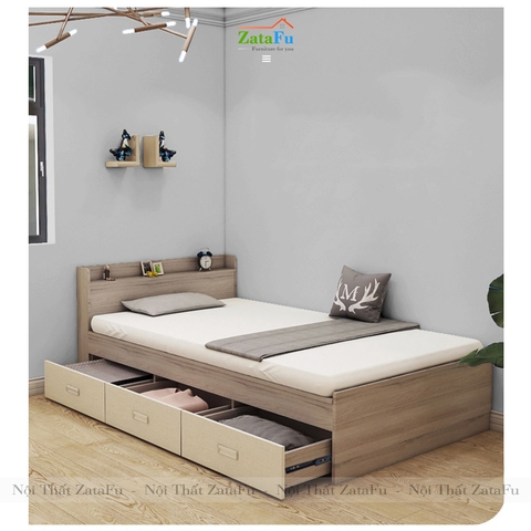 Giường ngủ kết hợp ngăn kéo thiết kế đơn giản GG-20