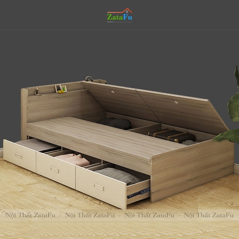 Giường ngủ kết hợp ngăn kéo thiết kế đơn giản GG-20