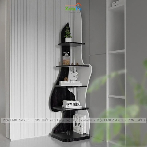 Kệ Trang Trí Hiện Đại Để Cạnh Bàn Sofa Thiết Kế Độc Đáo  KTT-144 ZataFu