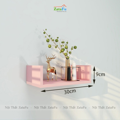 Kệ trang trí treo tường chữ U đa năng nhiều kích thước KTT-93