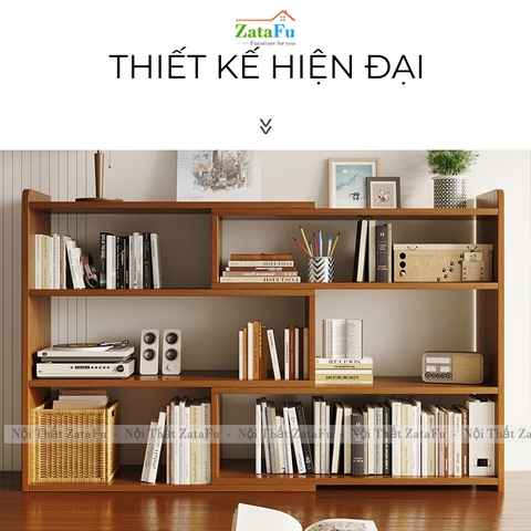Kệ Để Sách Tùy Chỉnh Thiết Kế Hiện Đại Decor Trang Trí Phòng Học Phòng Khách KTT-141 ZataFu