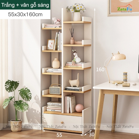Kệ xương rồng kệ sách hình cây độc đáo KTT-47