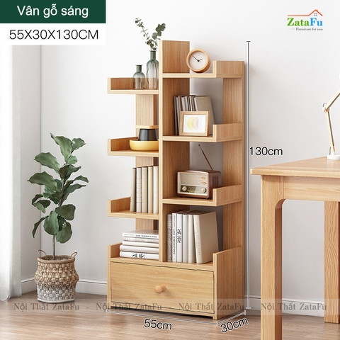 Kệ xương rồng kệ sách hình cây độc đáo KTT-47