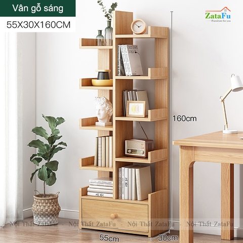 Kệ xương rồng kệ sách hình cây độc đáo KTT-47